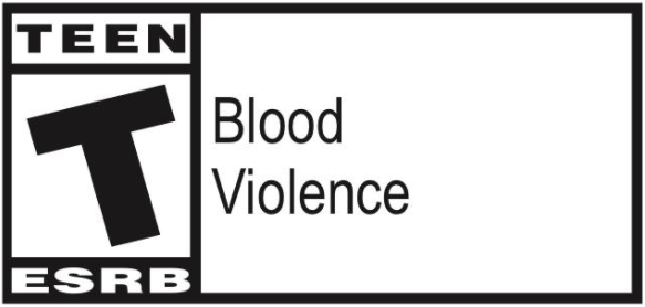 America's Army game rating: Blood and Violence. For Teens.