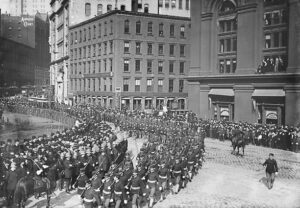 Parade of Spanish-American War Veterans in New York City