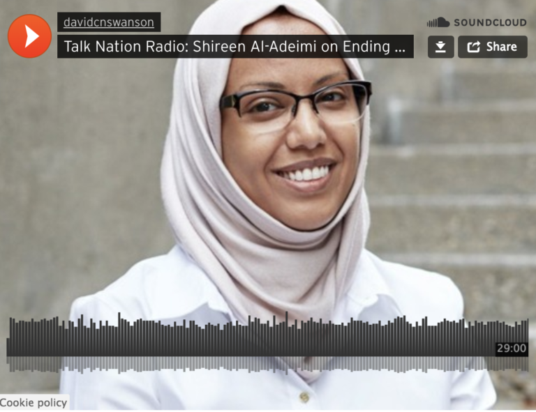 Shireen Al-Adeimi on Talk Nation Radio