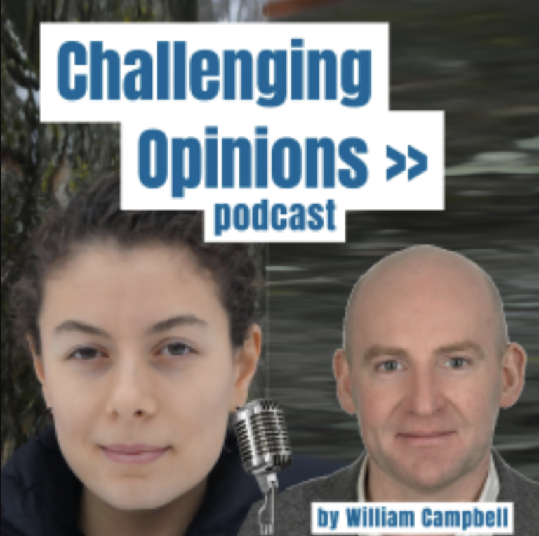 Greta Zarro on Challenging Opinions podcast