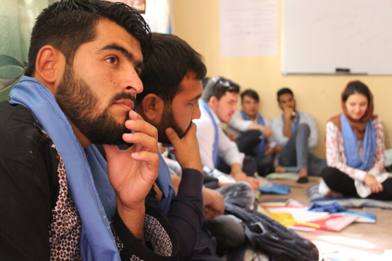 Nurturing honest conversations and different mindsets in Afghanistan
