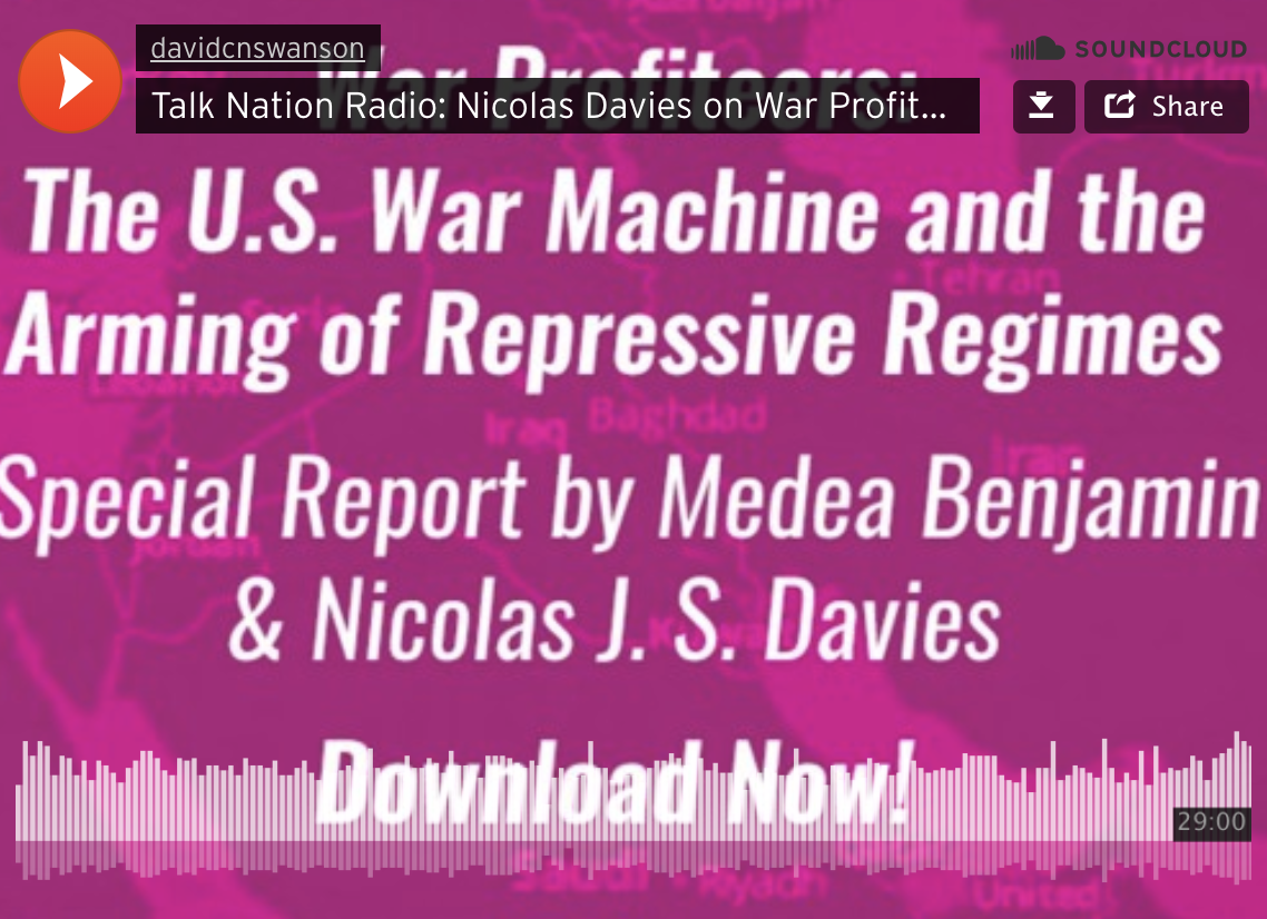 Talk Nation Radio with Nicolas Davies