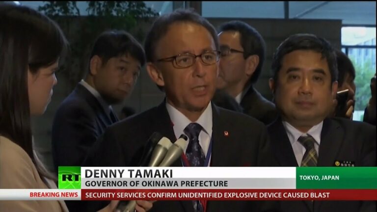 Okinana Governor Denny Takami speaks out about military bases