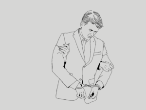 Sketch of Otto Warmbier