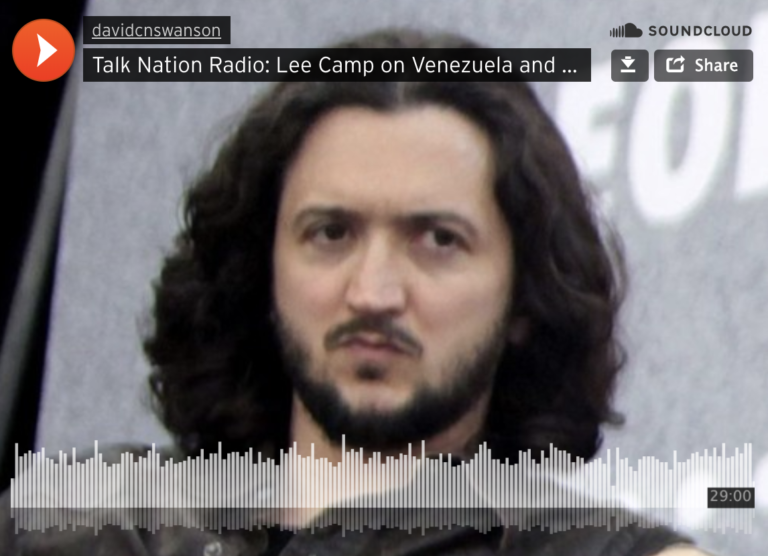 Lee Camp on Talk Nation Radio