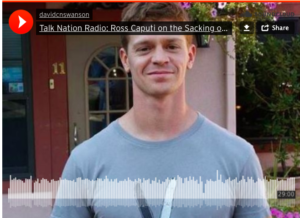 Ross Caputi auf Talk Nation Radio