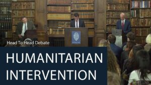 The End of Humanitarian Intervention? A Debate at the Oxford Union With Historian David Gibbs and Michael Chertoff