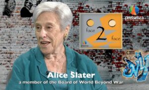 Alice Slater on Face 2 Face