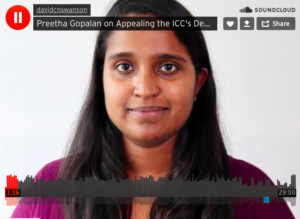 Talk Nation Radio: Preetha Gopalan on Appealing the ICC’s Decision not to Prosecute War Crimes in Afghanistan