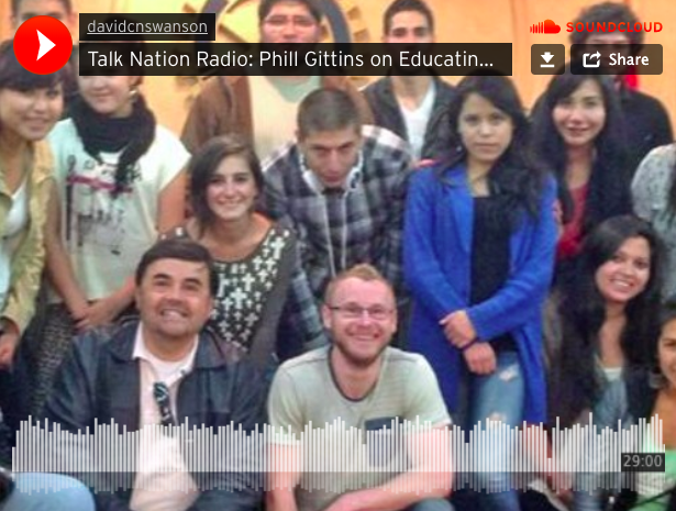 Phil Gittins on Talk Nation Radio