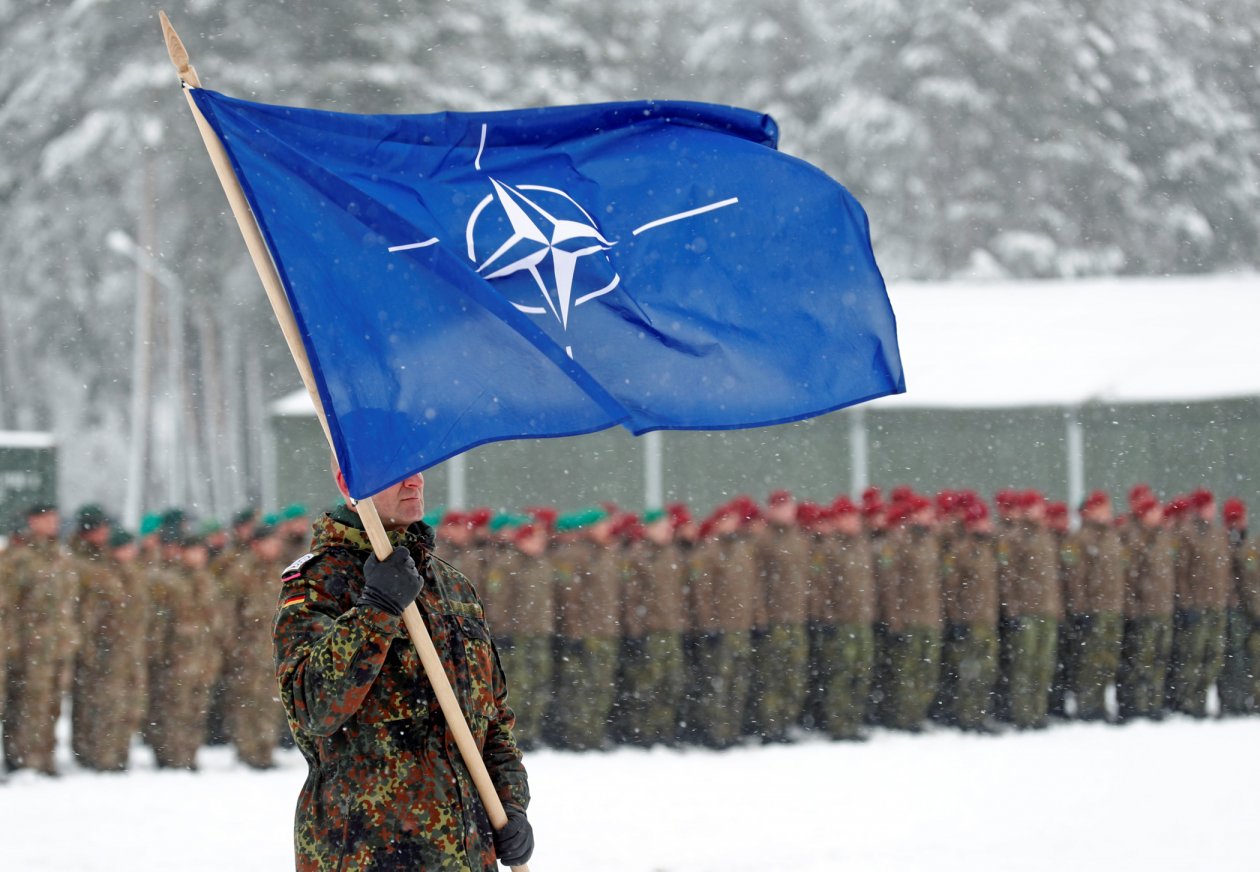 A NATO Flag