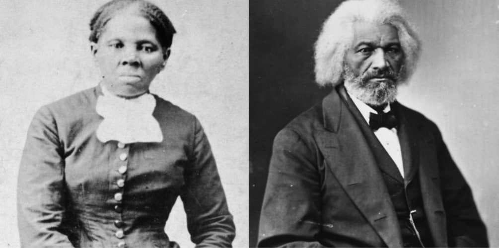 Harriet Tubman and Frederick Douglass