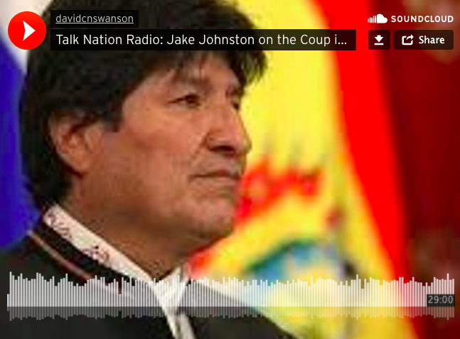 Jake Johnston on Talk Nation Radio