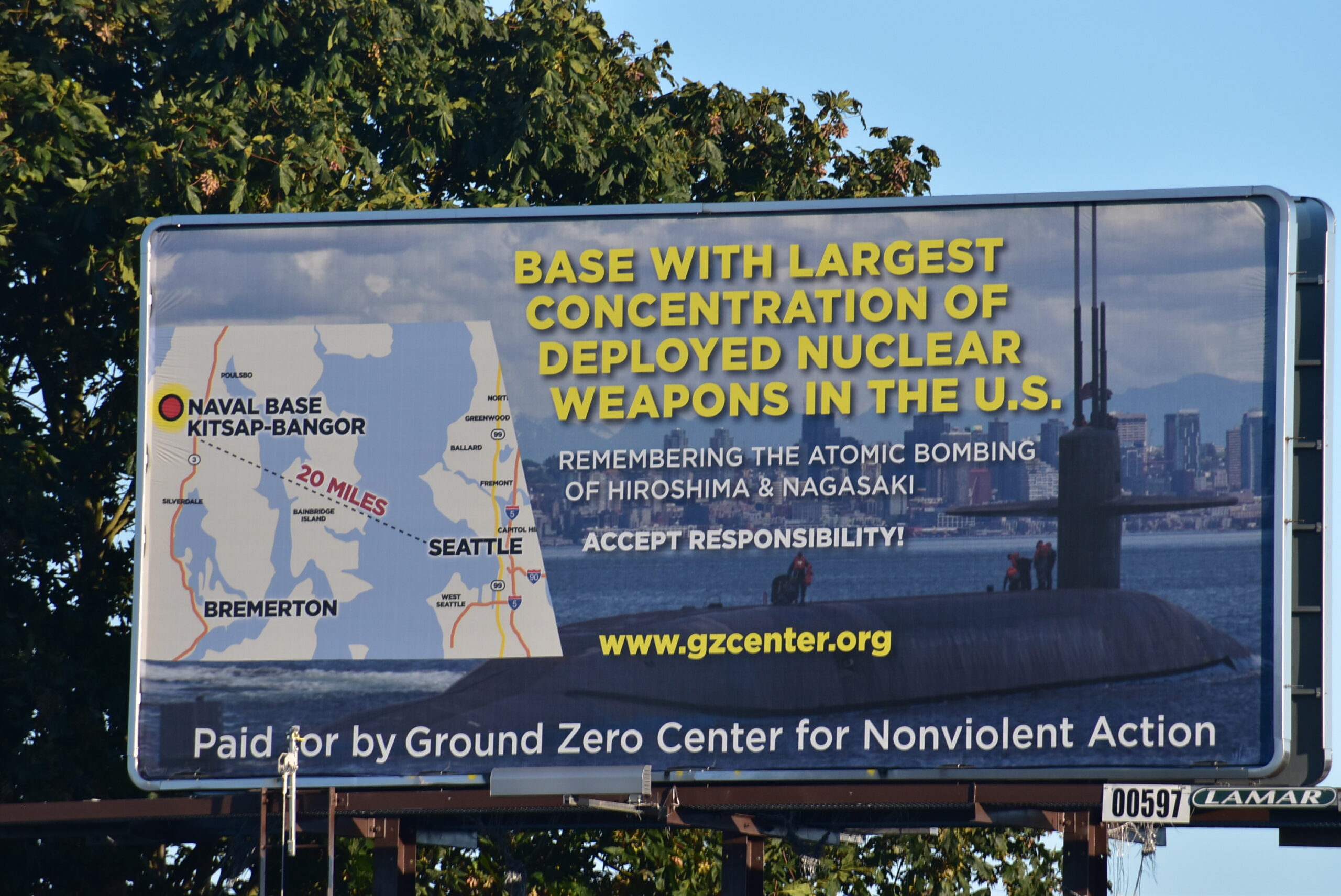Billboard in Seattle