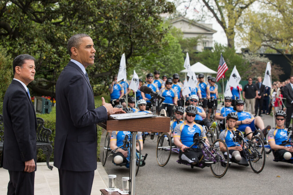 Obama Wounded Warriors