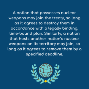 High School Group Supports the Treaty on the Prohibition of Nuclear Weapons