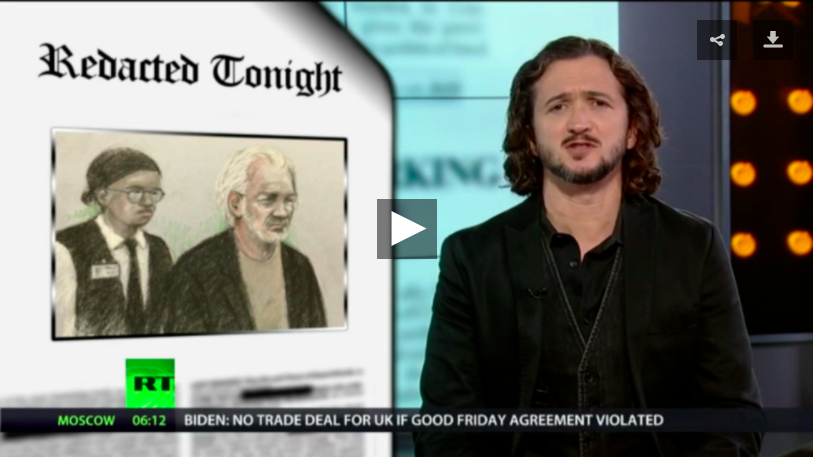 Lee Camp on Redacted Tonight
