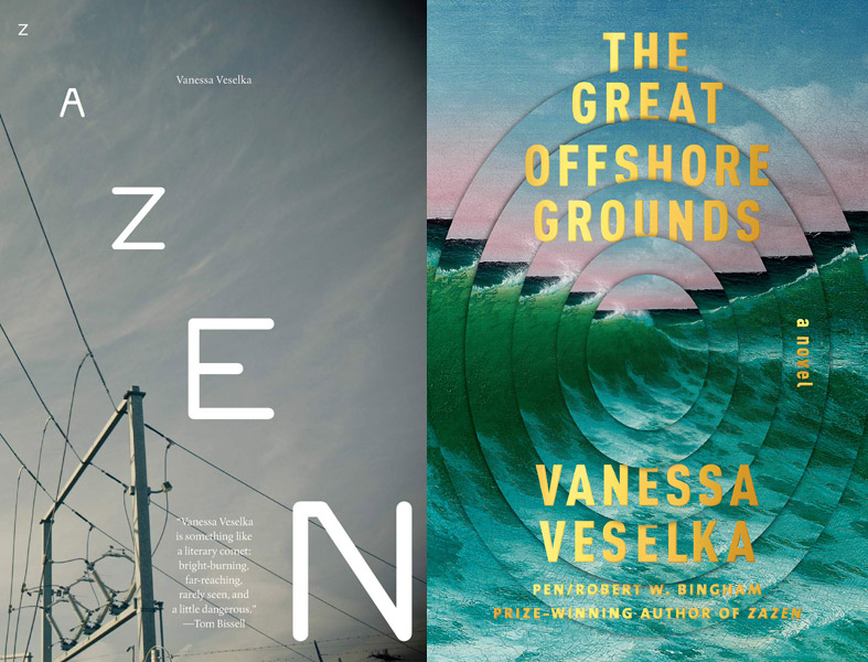 Two books by Vanessa Veselka
