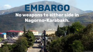 call for embargo in Nagorno-Karabakh conflict