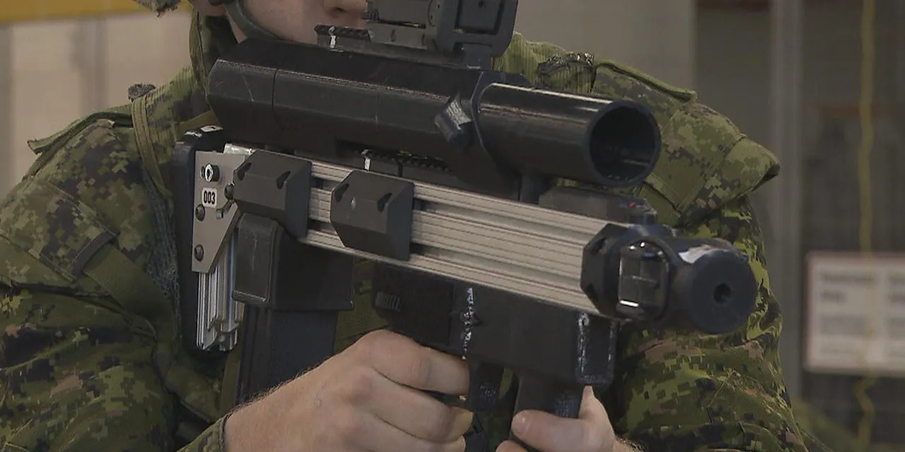 rifle inteligente desenvolvido no Canadá