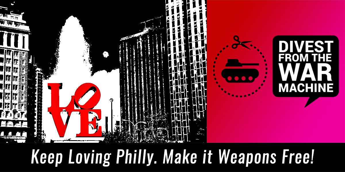 ¡Sigue amando a Filadelfia, haz que esté libre de armas!