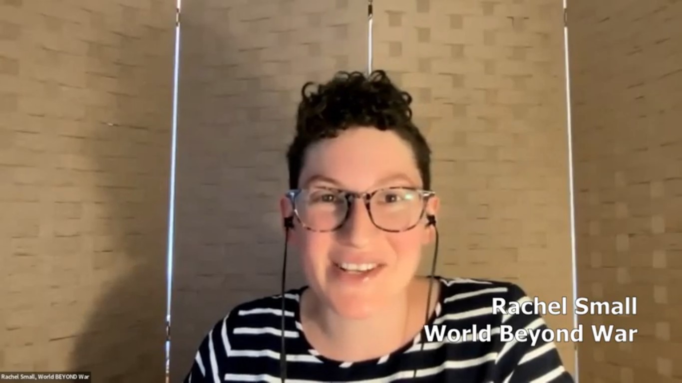Rachel Small in webinar