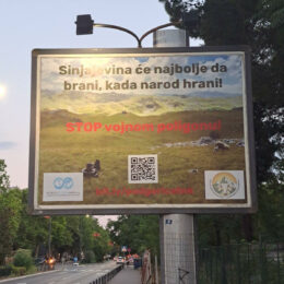New Billboard Is Now Up in Montenegro