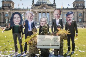 Nein zu 100 Milliarden Euro für die Bundeswehr!