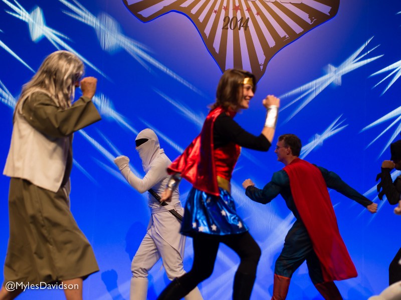 superheroes at drupalcon 2013