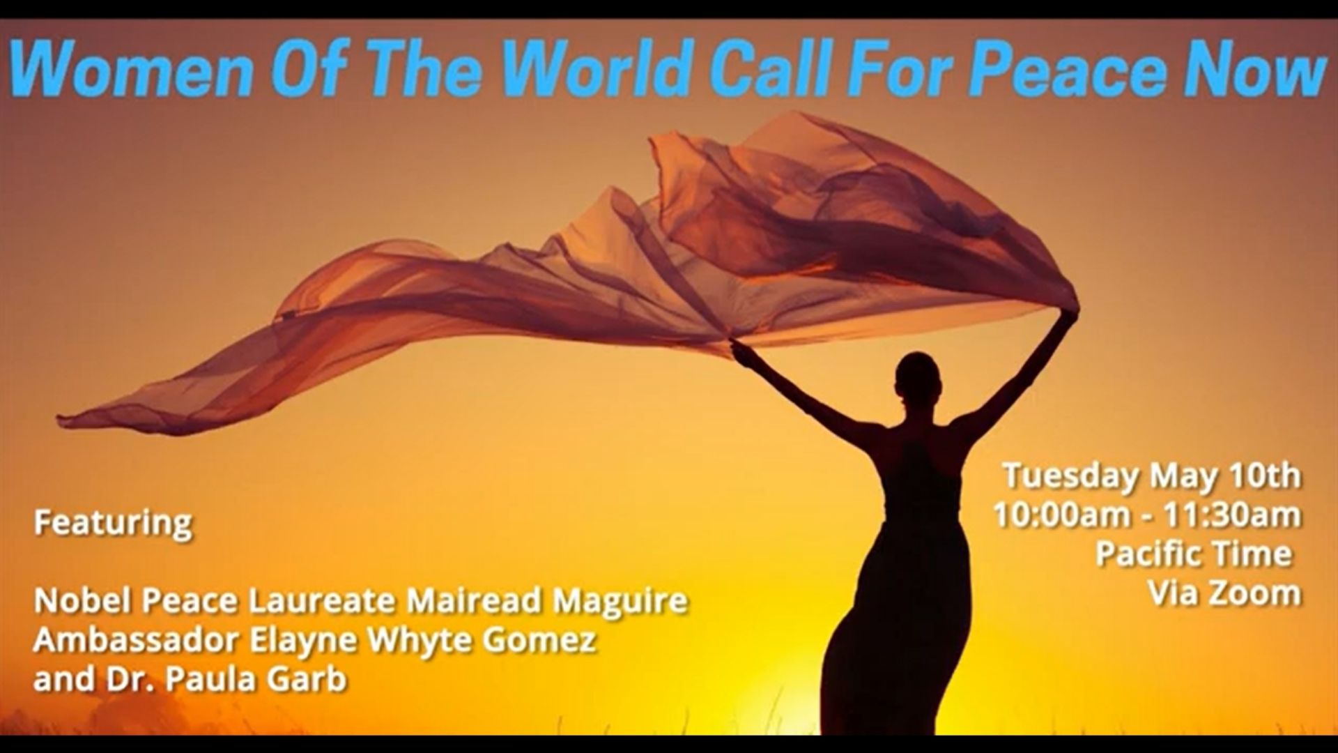 movie still - women of the world call for peace now