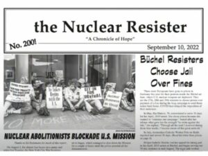 Celebrate 200 Issues and 42 Years of the Nuclear Resister!