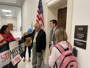 Petition Delivered to U.S. Congress: We Don't Want U.S. Troops in Perú