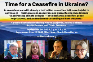 Time for a Ceasefire in Ukraine?