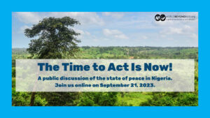 World BEYOND War Celebrates Peace Day in Nigeria