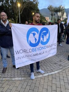 Movilización en Bogotá Para Detener la Guerra en Palestina