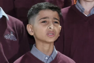 Children from Ramallah Friends School Sing a Song to the World