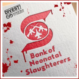 Scotiabank Funds Genocide -- Canadian National Organizing Call