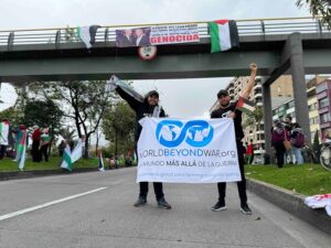 Acción Global En Solidaridad Con Palestina En Bogotá