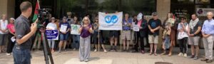 Madison Wisconsin Rallies Against Netanyahu Speech