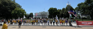 Veterans For Peace Walk from Maine, Arrive in DC to Unwelcome NATO
