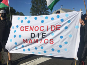 In Montreal, Protest Held at General Dynamics Over Arming of Israel's War on Gaza