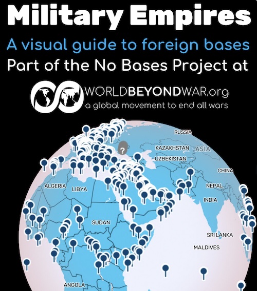 Military Empires: A visual guide to foreign bases - part of the No Bases project at WorldBeyondWar.org