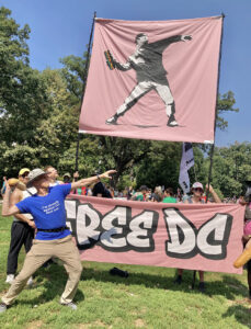 People of Washington DC Nonviolently Resist Militarism