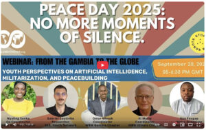 Gambian Youth Perspectives on AI, Militarization, and Peacebuilding