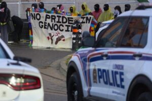 Wall-to-Wall Media Coverage of the Blockade of a London, Ontario, Arms Fair