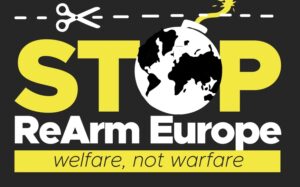 European Civil Society Asks MEPs to Move the Money from War to Peace!