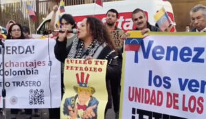 Demonstration in Mexico in Solidarity with Venezuela / Acci&oacute;n de Solidaridad con Venezuela desde M&eacute;xico