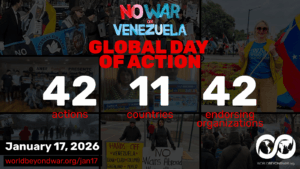 Reports from the Global Day of Action in Solidarity with Venezuela on January 17, 2026