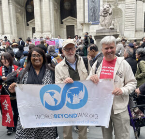 Report from New York City: No More War! No More Nukes! No More Militarism!