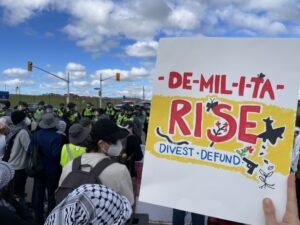 Hundreds Disrupt CANSEC, Canada's Largest Arms Show